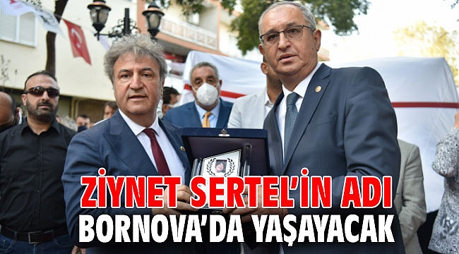 Ziynet Sertel’in adı Bornova’da yaşayacak