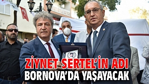 Ziynet Sertel’in adı Bornova’da yaşayacak