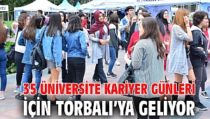 35 üniversite Kariyer Günleri için Torbalı’ya geliyor