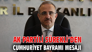 AK Partili Sürekli’den Cumhuriyet Bayramı mesajı