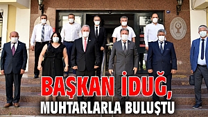 Başkan İduğ muhtarlarla buluştu