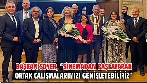 Başkan Soyer, “Sinemadan başlayarak ortak çalışmalarımızı genişletebiliriz”