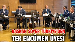 Başkan Soyer Türkiye'den tek encümen üyesi