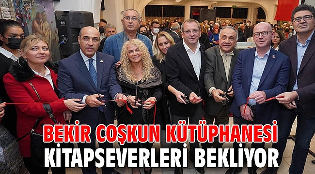 BEKİR COŞKUN KÜTÜPHANESİ KİTAPSEVERLERİ BEKLİYOR
