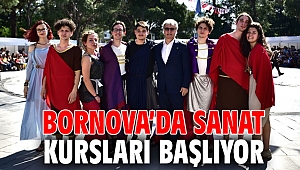 Bornova’da sanat kursları başlıyor