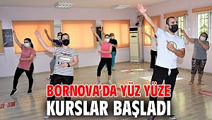 Bornova’da yüz yüze kurslar başladı