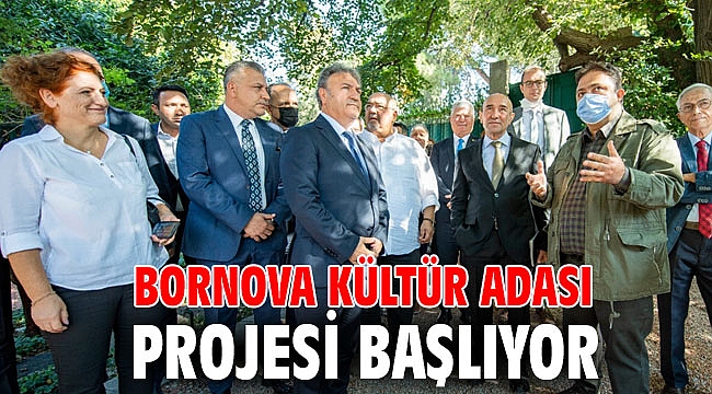 Bornova Kültür Adası projesi başlıyor