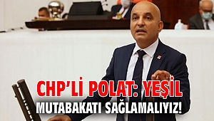 CHP’li Polat: Yeşil Mutabakatı Sağlamalıyız!