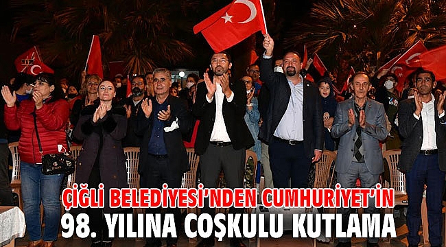 Çiğli Belediyesi’nden Cumhuriyet’in 98. Yılına Coşkulu Kutlama