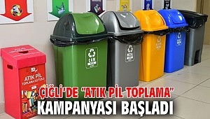 Çiğli’de “Atık Pil Toplama” Kampanyası Başladı