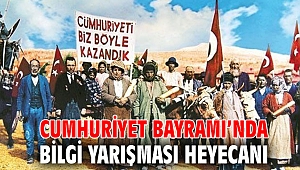 Cumhuriyet Bayramı’nda bilgi yarışması heyecanı