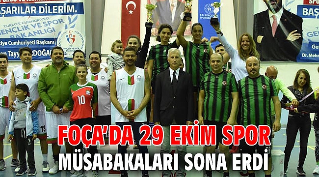FOÇA’DA 29 EKİM SPOR MÜSABAKALARI SONA ERDİ