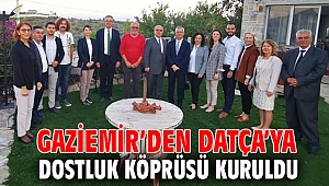 Gaziemir’den Datça’ya dostluk köprüsü kuruldu