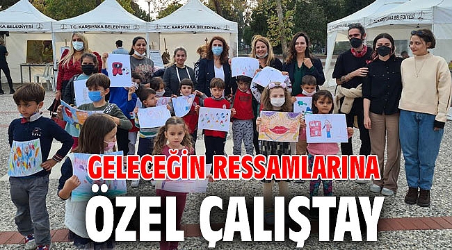 Geleceğin ressamlarına özel çalıştay