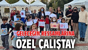 Geleceğin ressamlarına özel çalıştay