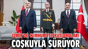 İzmir’de Cumhuriyet kutlamaları coşkuyla sürüyor