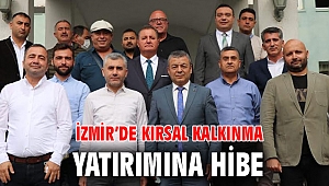 İzmir’de Kırsal Kalkınma Yatırımına Hibe