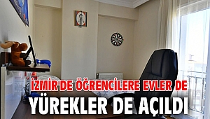 İzmir'de öğrencilere evler de yürekler de açıldı