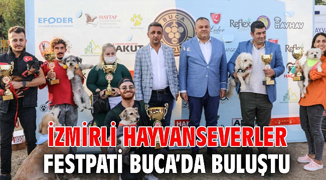 İzmirli hayvanseverler FestPati Buca’da buluştu