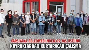 Karşıyaka Belediyesi’nden 65 yaş üstünü kuyruklardan kurtaracak çalışma