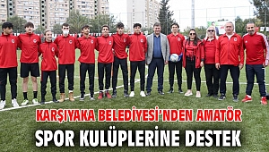 Karşıyaka Belediyesi’nden amatör spor kulüplerine destek
