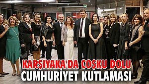 Karşıyaka'da coşku dolu Cumhuriyet kutlaması