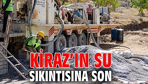 Kiraz’ın su sıkıntısına son
