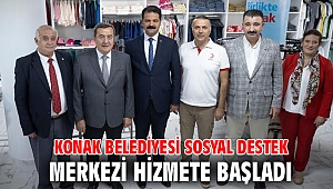 Konak Belediyesi Sosyal Destek Merkezi hizmete başladı