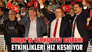 Konak’ta Cumhuriyet Bayramı etkinlikleri hız kesmiyor
