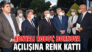 Konyalı robot, Bornova açılışına renk kattı