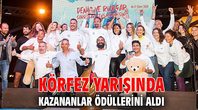 Körfez yarışında kazananlar ödüllerini aldı