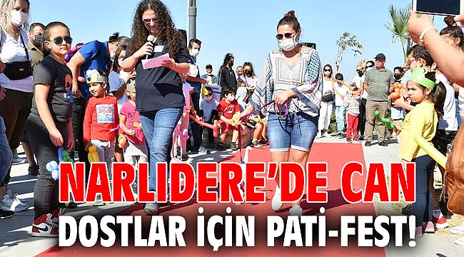 Narlıdere’de can dostlar için Pati-Fest!