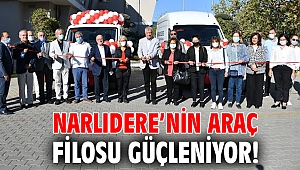 Narlıdere’nin araç filosu güçleniyor!