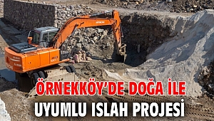 Örnekköy’de doğa ile uyumlu ıslah projesi