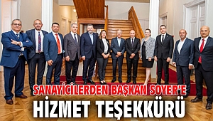 Sanayicilerden Başkan Soyer’e hizmet teşekkürü
