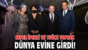 Sefer İpekli ve Tuğçe Toprak dünya evine girdi!