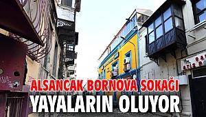 Alsancak Bornova Sokağı yayaların oluyor