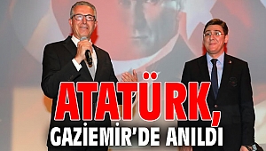 Atatürk, Gaziemir’de anıldı