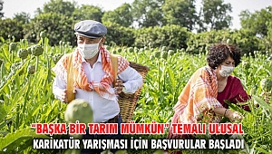 “Başka Bir Tarım Mümkün” temalı ulusal karikatür yarışması için başvurular başladı