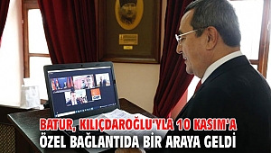 Batur, Kılıçdaroğlu’yla 10 Kasım’a özel bağlantıda bir araya geldi