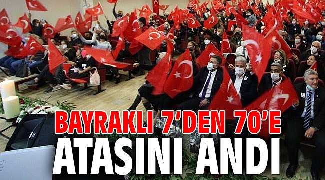 BAYRAKLI 7’DEN 70’E ATASINI ANDI