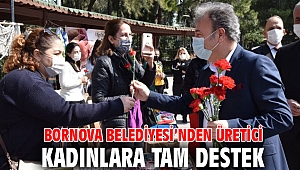 Bornova Belediyesi’nden üretici kadınlara tam destek