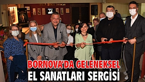 Bornova’da geleneksel el sanatları sergisi