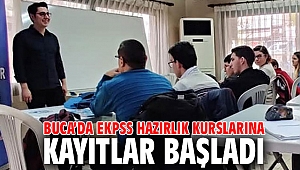 Buca’da EKPSS hazırlık kurslarına kayıtlar başladı