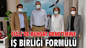 Çiğli’de Ruhsat Denetimine İş Birliği Formülü