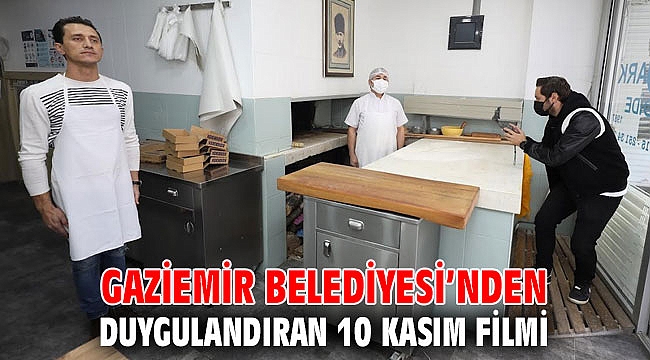 Gaziemir Belediyesi’nden duygulandıran 10 Kasım filmi