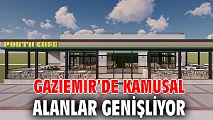 Gaziemir’de kamusal alanlar genişliyor