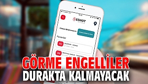 Görme engelliler durakta kalmayacak