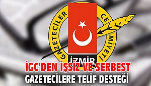 İGC'den işsiz ve serbest gazetecilere telif desteği