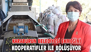 Karaburun Belediyesi ekmeğini kooperatifler ile bölüşüyor 